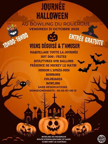 Halloween au Bowling du Rouergue