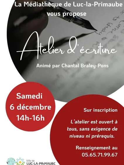Atelier d'écriture