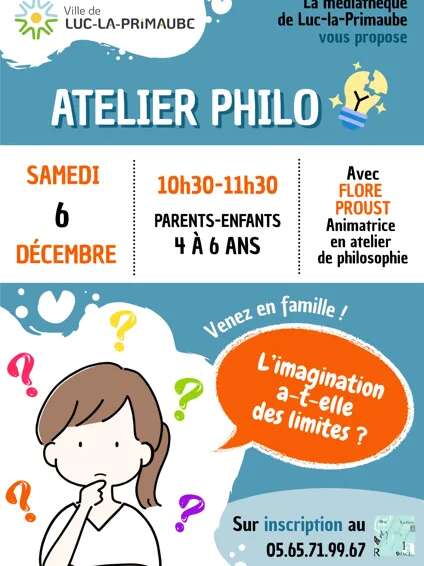 Atelier Philo 4-6 ans