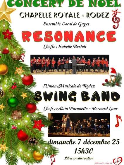 Concert de Noël à la Chapelle Royale