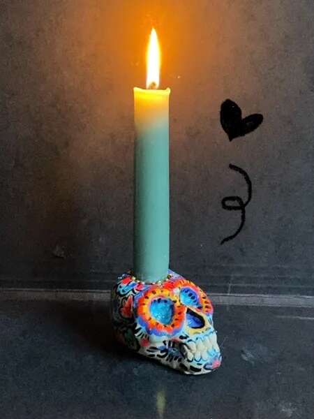 Visite/atelier : "Spécial Halloween : bougeoir Día de los muertos".