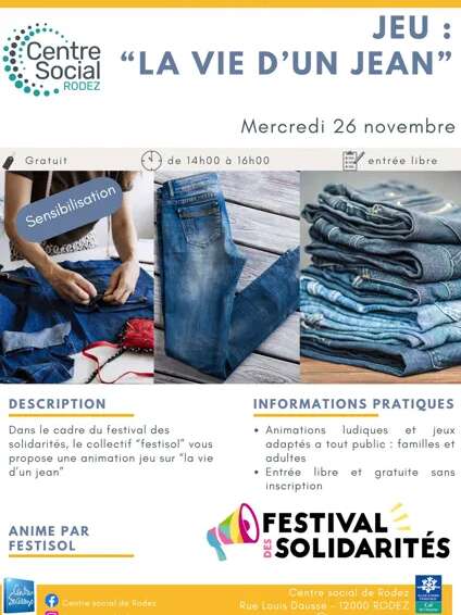 Jeu : "La Vie d'un Jean"