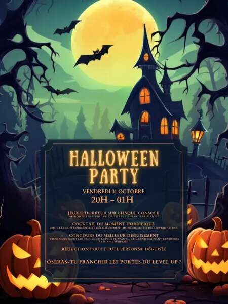 Halloween Party chez Level Up