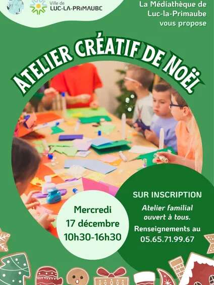 Atelier créatif de Noël