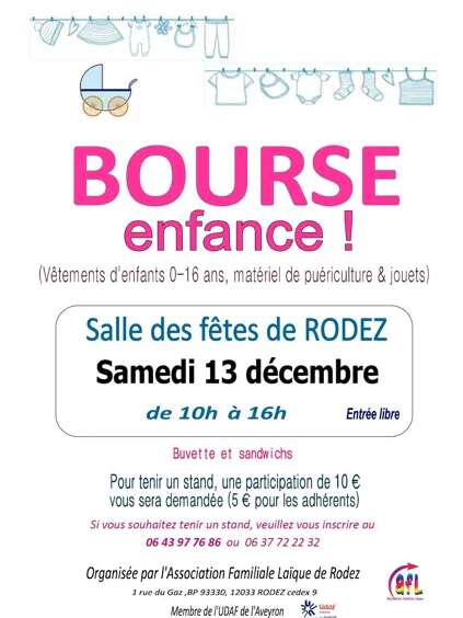 Bourse enfance et puériculture