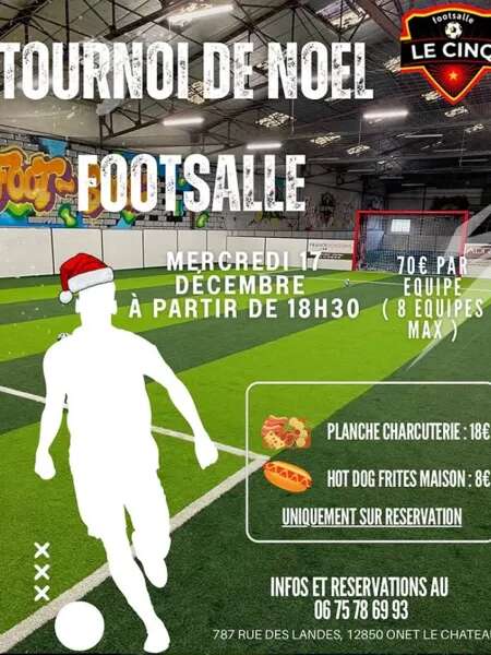 Tournoi de Noël Footsalle