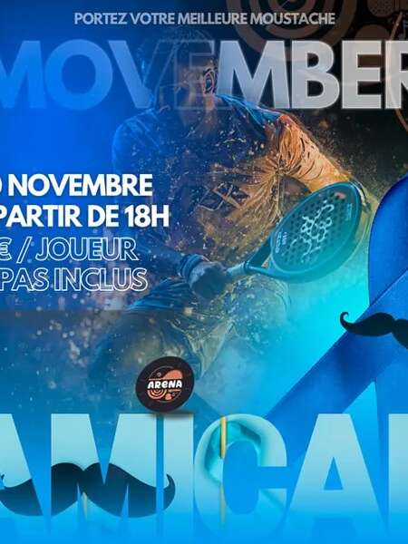Tournoi amical de Padel spécial Movember