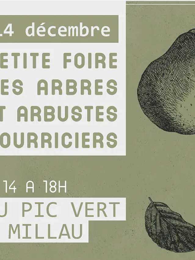 Petite foire des arbres et arbustes nourriciers - le Pic Vert