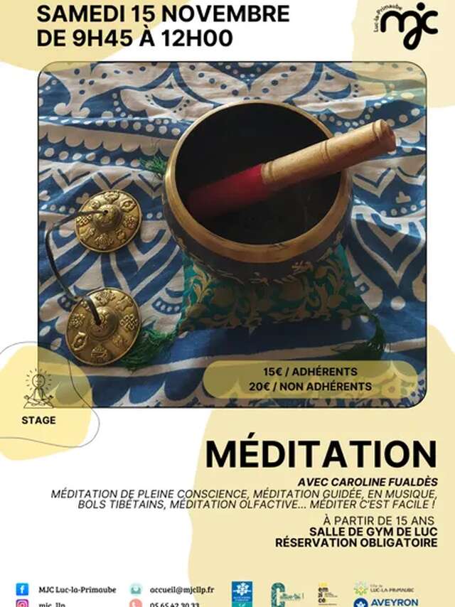 STAGE : Méditation