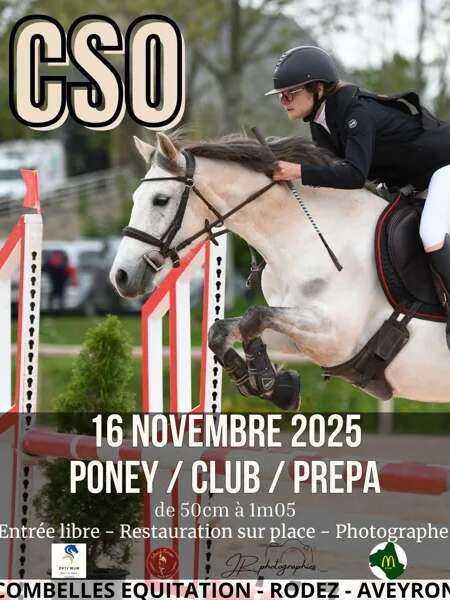 Concours de Saut d'Obstacles - Centre équestre de Combelles