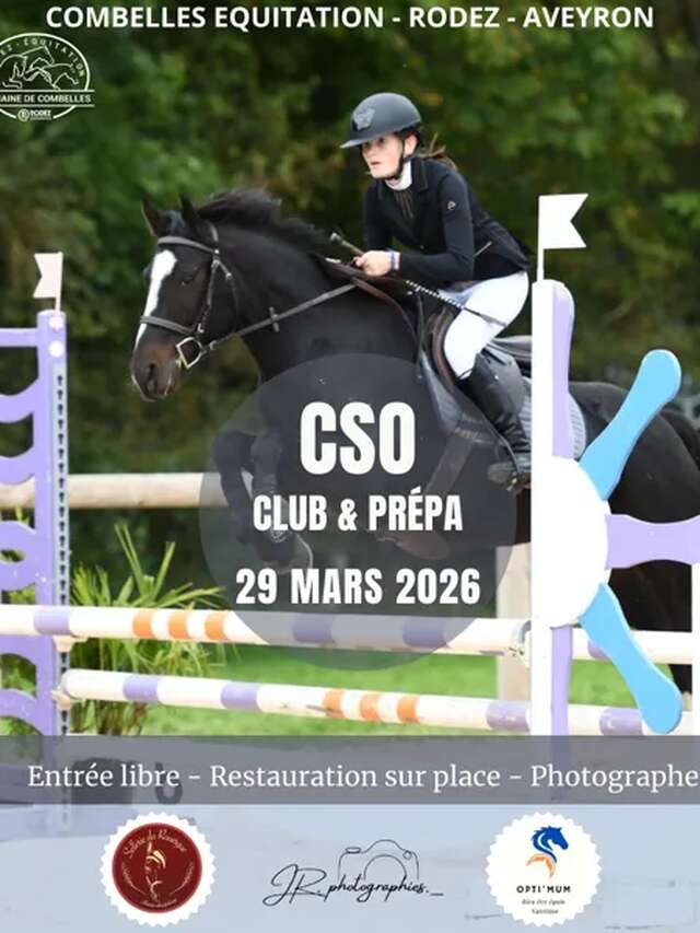 Concours de Saut d'Obstacles - Combelles Équitation