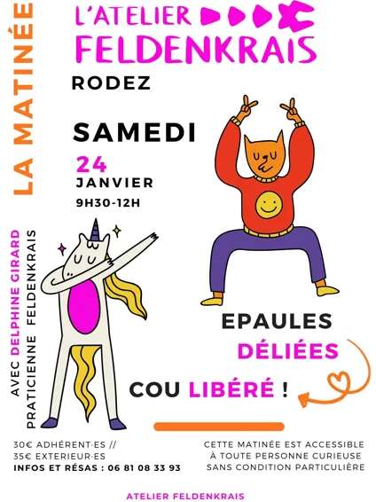 Matinée Feldenkrais : épaules déliées...cou libéré !