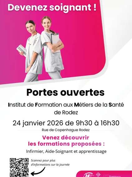 Portes Ouvertes Institut de Formation aux Métiers de le Santé de Rodez