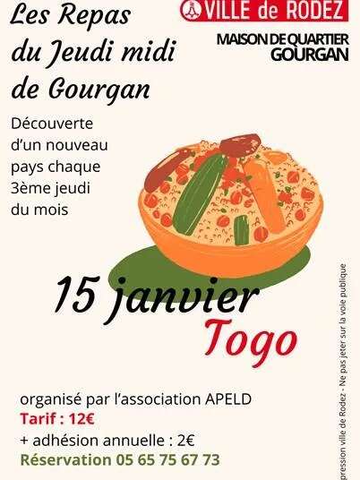 Les Repas du Jeudi midi de Gourgan