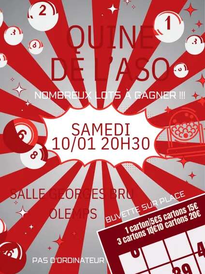 Quine du foot A.S Olemps