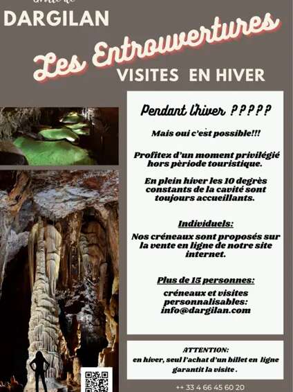Les visites à thème des vacances d'Hiver !! - Grotte de Dargilan