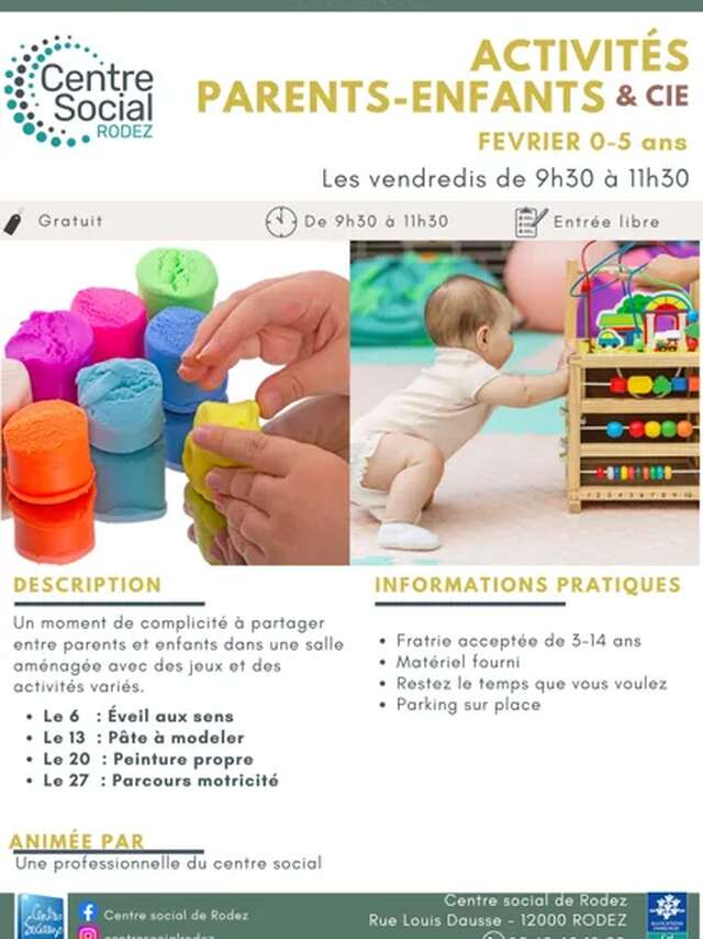 Activités parents & enfants (0-5ans)