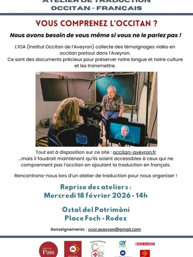 Atelier de traduction occitan-français