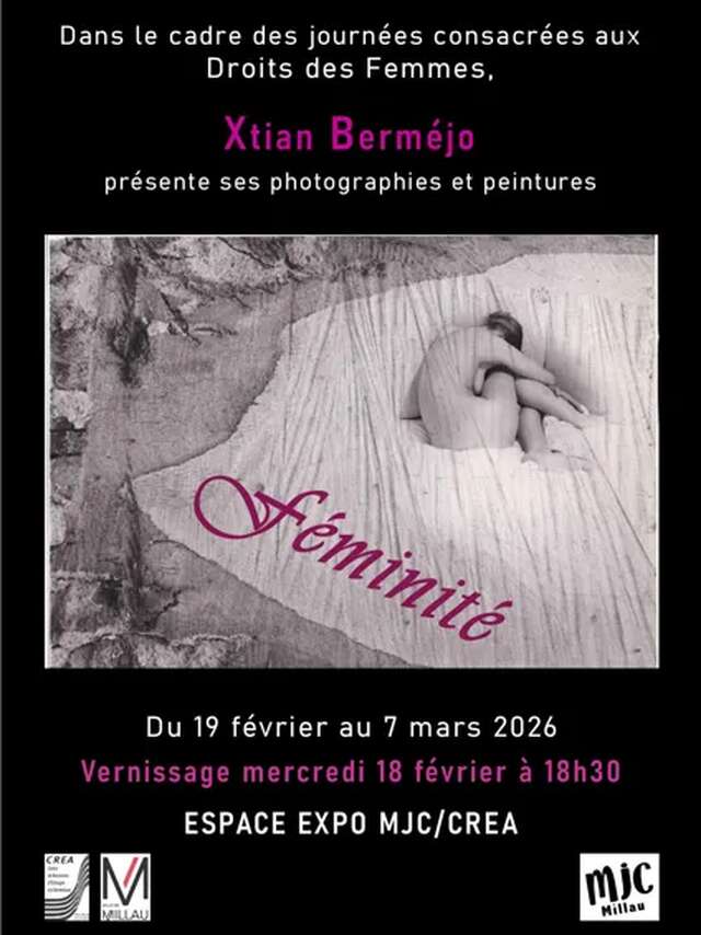 Expo de Xtian Berméjo " Féminité " -  Espace MJC / CREA