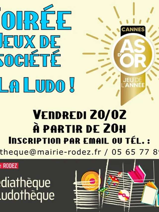 Soirée jeux de société