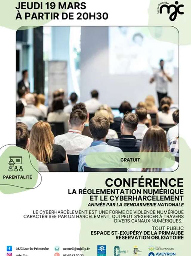 CONFÉRENCE : La règlementation numérique et le cyberharcèlement