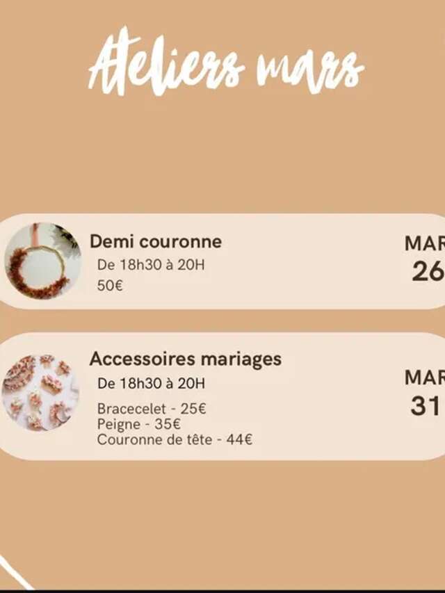 Atelier Art Floral : Accessoires Mariage