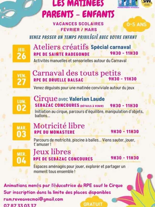 Matinée "Parents-Enfants"