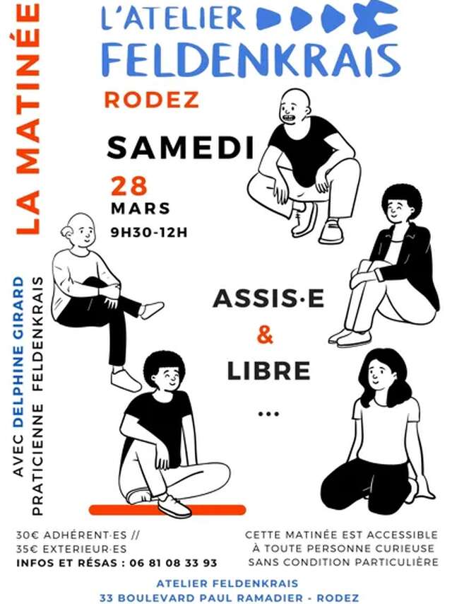 Matinée Feldenkrais : assis·e et libre...
