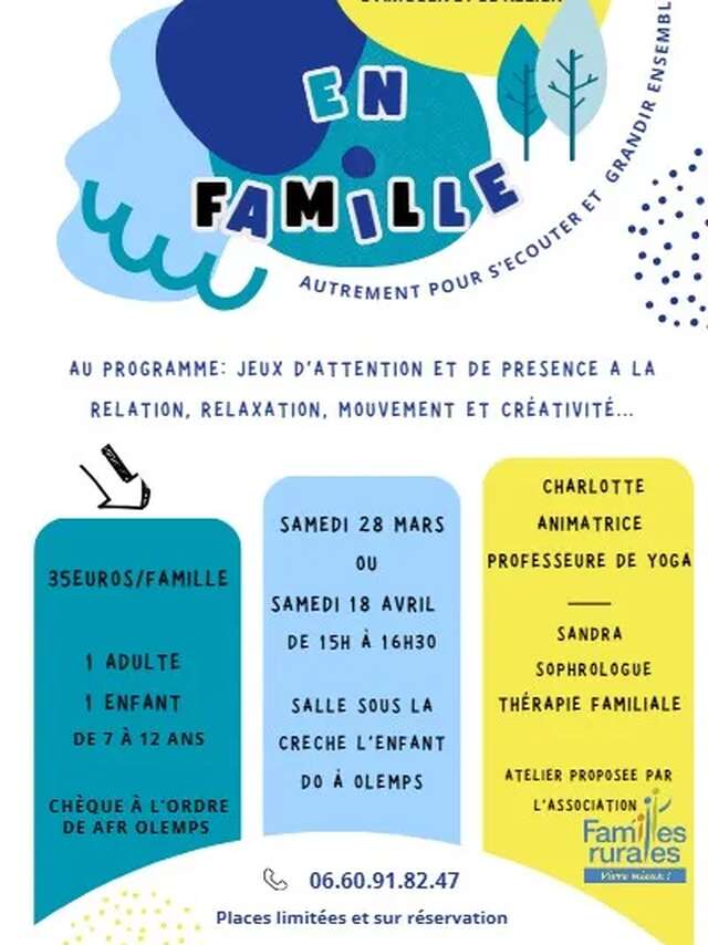 Atelier jeux En Famille !