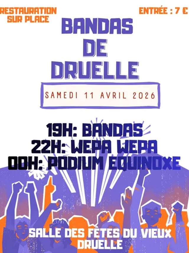 Bandas de Druelle