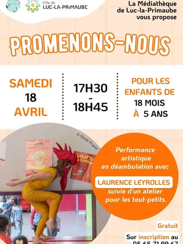 Promenons-nous avec Laurence Leyrolle