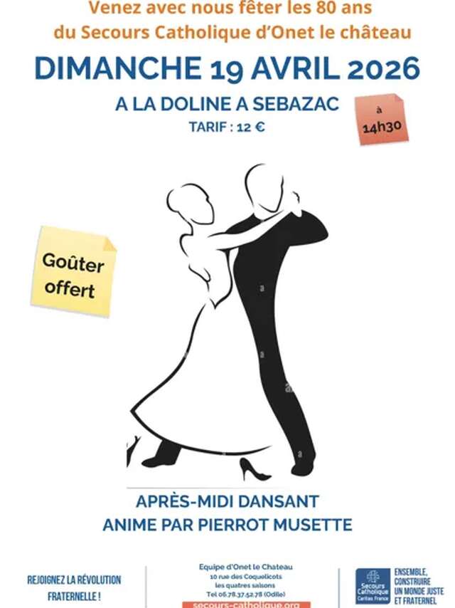 80 ans du Secours Catholique d’Onet-le-Château