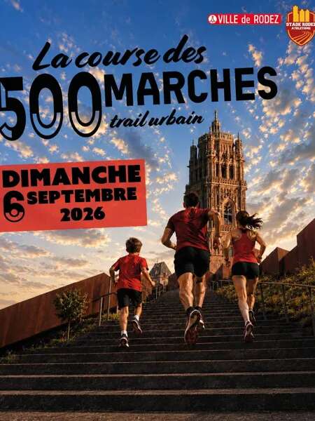 500 ANS CLOCHER CATHÉDRALE - Course des 500 marches