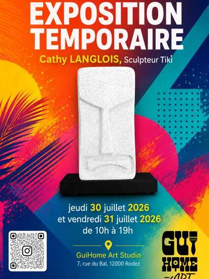 Exposition temporaire : Cathy Langlois, Sculpteur Tiki