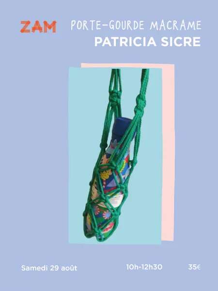ATELIER PORTE-GOURDE EN MACRAMÉ