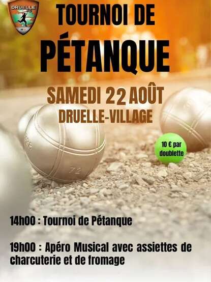Tournoi de pétanque