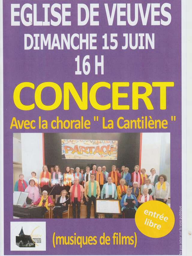 Concert à l'église de Veuves