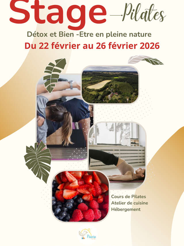 Stage pilates à l'Écolieu la Filerie