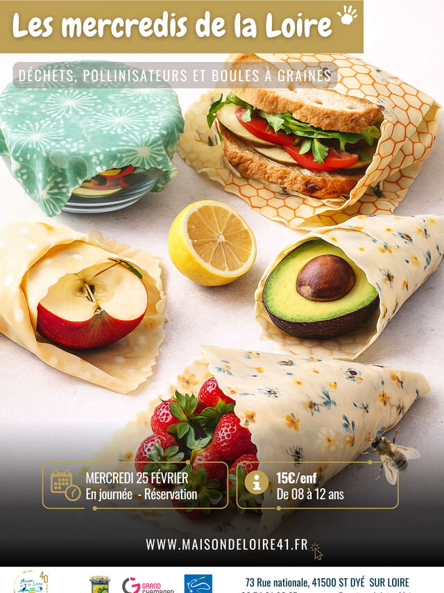 Les mercredis de la Loire : déchets, pollinisateurs et boules à graines