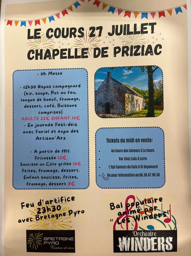 Fête de la Chapelle de Priziac