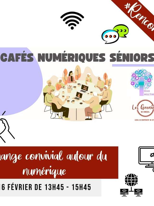 Le Café numérique pour les seniors