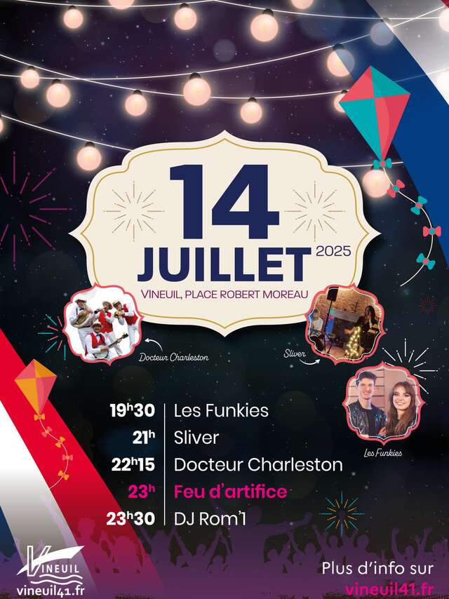 Fête Nationale 14 juillet - Vineuil