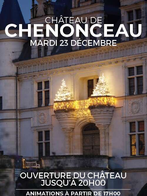 Nocturne de Noël à Chenonceau
