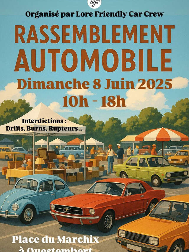 Rassemblement automobile