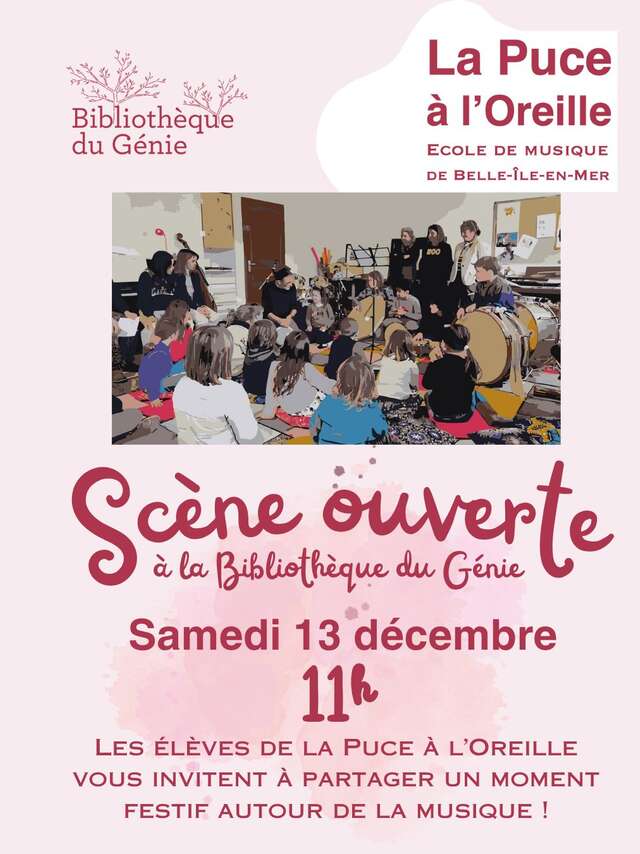 Scène ouverte avec la Puce à l'Oreille