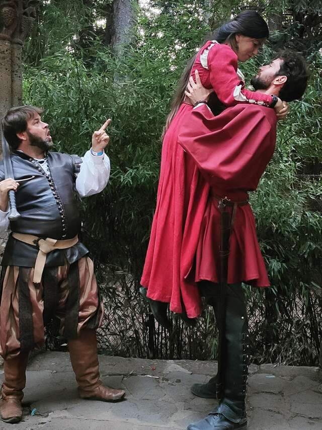 Spectacle d’action au Château : Le chevalier Brayard