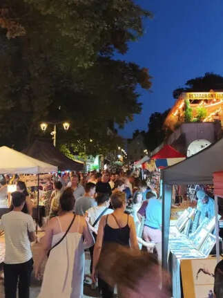 Marché nocturne Montlivault