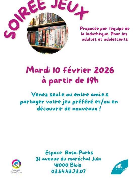 Soirée Jeux