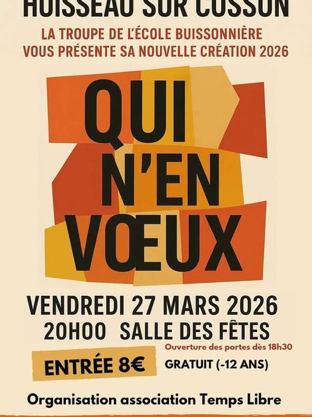 Théâtre "Qui n'en Voeux "