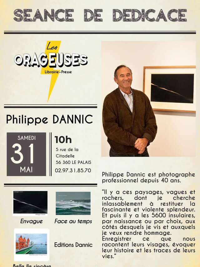 Séance de dédicace : Philippe Dannic